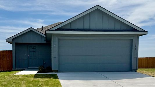 New construction Single-Family house 121 Wyatt Wy, Jarrell, TX 76537 plan Estero - image