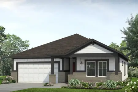 New construction Single-Family house 7115 Purple False Ct, Fulshear, TX 77441 plan Fulshear Lakes 1754 - image