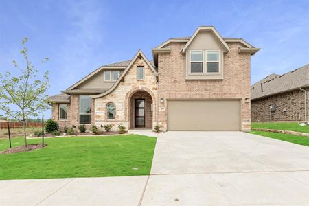 New construction Single-Family house 219 Comanche Trail, Alvarado, TX 76009 Carolina IV- photo 0