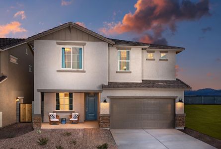 Exterior | Aspen | Sunrise - Canyon Series | Surprise, AZ | Landsea Homes