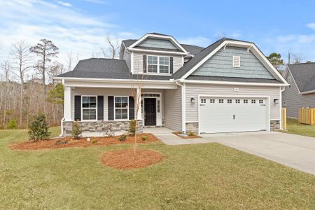 New construction Single-Family house 167 Pretty Run Branch Ln, Wendell, NC 27591 Granville- photo 1 1