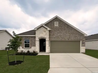 New construction Single-Family house 14722 Lower Pass, San Antonio, TX 78252 plan Hadley - image