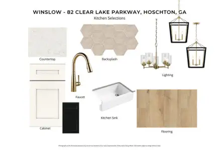 New construction Single-Family house 82 Clear Lake Pkwy, Hoschton, GA 30548 plan Winslow - image