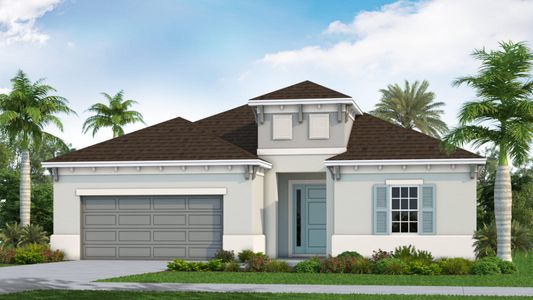 New construction Single-Family house 10025 Hammock Brook Dr, Parrish, FL 34219 plan Eventide 4 - image