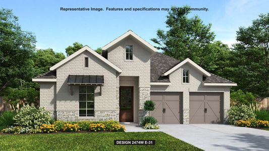 New construction Single-Family house 26920 W Wayland Chase, Montgomery, TX 77316 plan 2474W - image