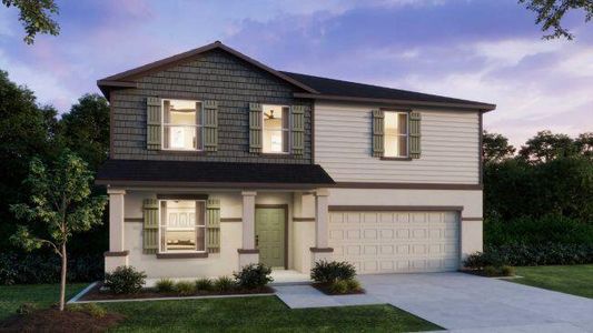 New construction Single-Family house 4462 Sw Gainsboro St, Port St. Lucie, FL 34953 plan The Melbourne - image
