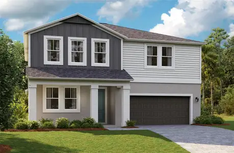New construction Single-Family house 33436 Hammock Beach Wy, Wesley Chapel, FL 33545 plan Coquina - image