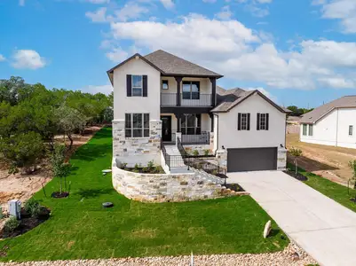 New construction Single-Family house 6716 Liberty Grotto Ct, Lago Vista, TX 78645 plan Deerfield II - image
