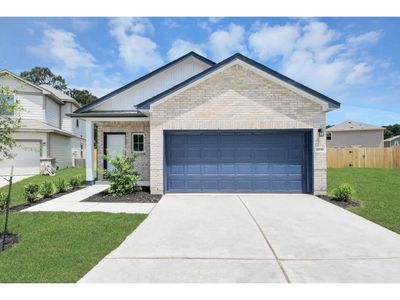 New construction Single-Family house 11130 Liberty Bell Ln, Cleveland, TX 77328 plan The Sabine F - image