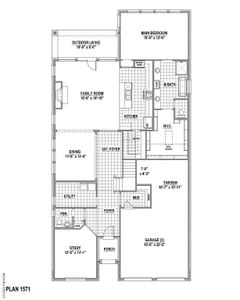 1st Level Floor Plan