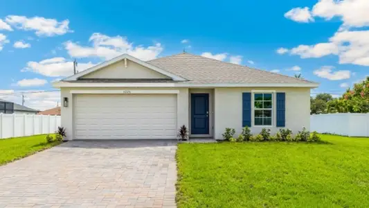 New construction Single-Family house 530 Live Oak Ln, Labelle, FL 33935 plan Freeport II - image