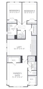 New construction Townhouse house 9420 Laurel Wreath Dr, Forney, TX 75126 plan Sallie - Modern - image