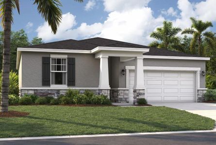 New construction Single-Family house 957 Pearlwood Lp, Eagle Lake, FL 33839 plan Quest - image