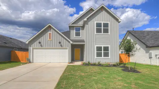 New construction Single-Family house 125 Silent Bird Ln, San Marcos, TX 78666 plan The Midland - image