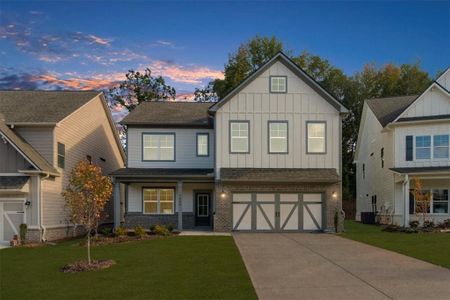 New construction Single-Family house 5587 Overview Dr, Flowery Branch, GA 30542 - image