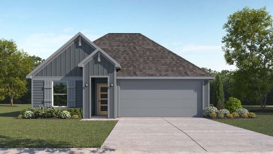 New construction Single-Family house 9211 Wernecke Rd, Rosenberg, TX 77471 plan Forest - X35F - image
