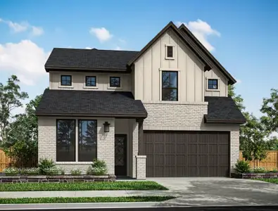 New construction Single-Family house 14916 Clover Meadow Ln, Montgomery, TX 77316 plan Hawk - image