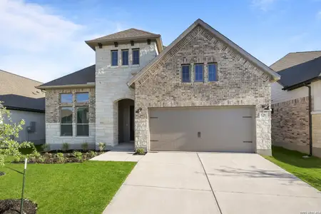 New construction Single-Family house 176 Desert, San Antonio, TX 78253 plan Dumont - image