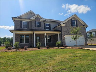New construction Single-Family house 7130 Waggamon Wy, Dawsonville, GA 30534 Sapling- photo 0