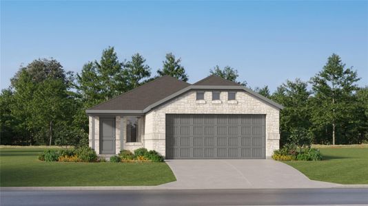 New construction Single-Family house 16823 Old Wagon Wy, Hockley, TX 77447 plan Oakridge - image