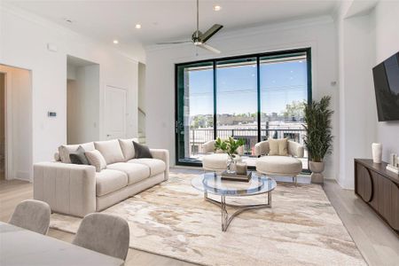 New construction Townhouse house 213 Carroll St, Fort Worth, TX 76107 - image