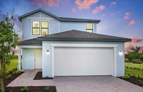 New construction Single-Family house 267 Silent Lake Dr, Lehigh Acres, FL 33936 plan McNair - image
