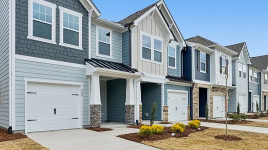 New construction Townhouse house 937 Kensley Grove Ln, Fuquay Varina, NC 27526 plan Litchfield - image