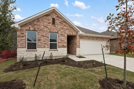 New construction Single-Family house 1321 Dog Iron St, Georgetown, TX 78633 plan Manchester II - image