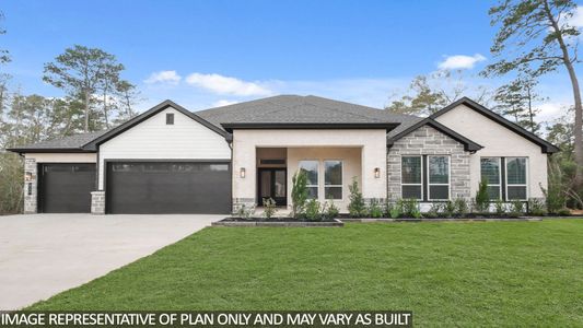 New construction Single-Family house 240 Gonsoulin Ln, Pinehurst, TX 77362 plan H70e - image