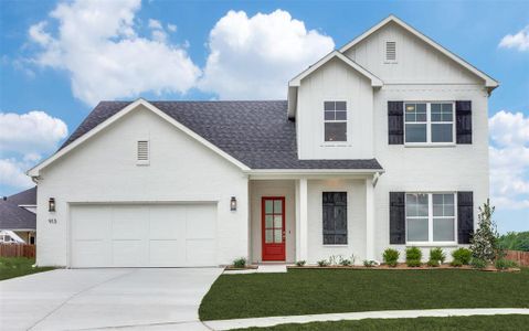 New construction Single-Family house 913 Triple Crown Ct, Willow Park, TX 76087 plan Melrose - image