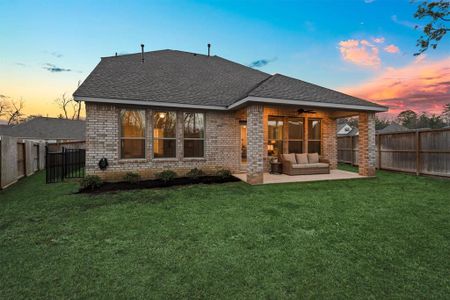 New construction Single-Family house 7321 Mount Greylock Loop, Porter, TX 77365 Bardwell (2529-HV-35 ELE-C)- photo 34 34