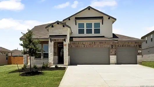 New construction Single-Family house 4813 Coral Blfs, San Antonio, TX 78253 plan The Salerno - image