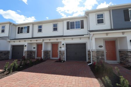New construction Townhouse house 4112 Campsite Lp, Orlando, FL 32824 plan Santa Rosa - image