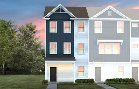New construction Single-Family house 917 Fearless Rd, Durham, NC 27703 plan Broxton - image