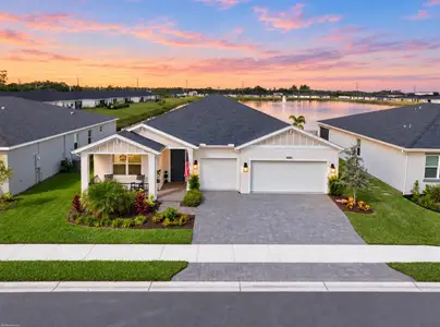 New construction Single-Family house 5680 Hampton Park Cir, Vero Beach, FL 32966 plan Onyx - image