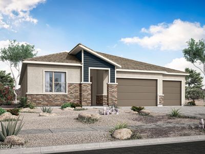 New construction Single-Family house 452 W Flax Dr, San Tan Valley, AZ 85140 plan Crimson - image