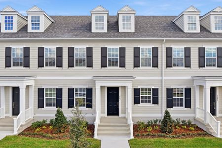 New construction Townhouse house 1883 Seawall Wy, Celebration, FL 34747 plan Aleutian - image