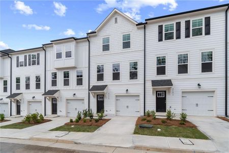 New construction Townhouse house 171 Werner Brook Way SW, Atlanta, GA 30354 plan Brookgreen - image