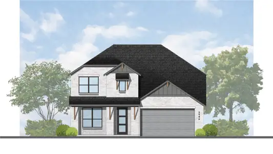 New construction Single-Family house 112 Green Brush Dr, Liberty Hill, TX 78642 plan Solomon - image