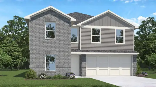 New construction Single-Family house 13929 Viceroy Wy, Splendora, TX 77372 plan Dawson - image