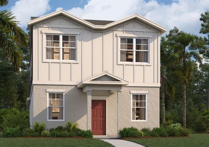 New construction Single-Family house 5562 Stockade Boulevard, Saint Cloud, FL 34771 The Newcomb- photo 0