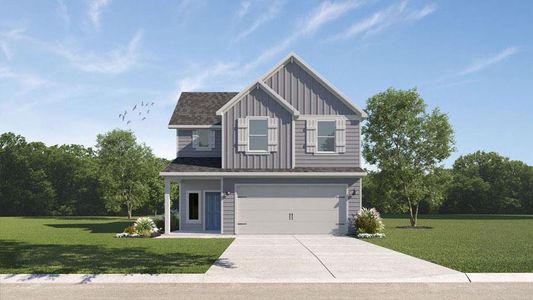 New construction Single-Family house 557 Hector Lp, Georgetown, TX 78626 plan Emma - image