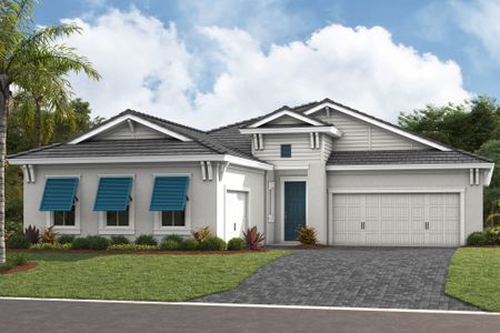 New construction Single-Family house 17716 Roost Pl, Lakewood Ranch, FL 34202 plan Gasparilla I - image
