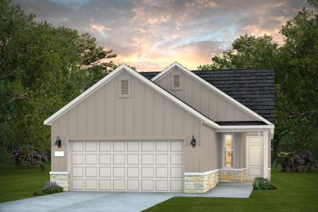 New construction Single-Family house 192 Frontera Dr, Bastrop, TX 78602 plan Compass - image