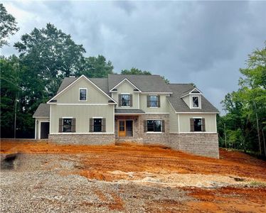 New construction Single-Family house 70 Amelia Ct, Covington, GA 30014 plan (GA) Woodmont A 3 Side Entry - image