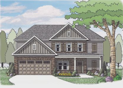 New construction Single-Family house 560 Calgary Downs Drive, Winder, GA 30680 - photo 0