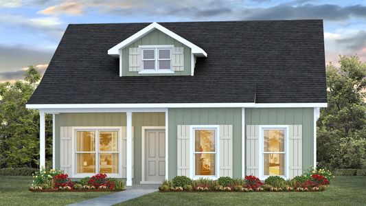 New construction Single-Family house 224 Sweetthorn St, Freeport, FL 32439 plan Aspen - image