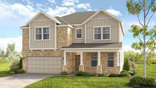 New construction Single-Family house 4027 Alderstone Dr, Flowery Branch, GA 30542 plan Trenton - image