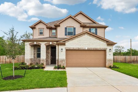 New construction Single-Family house 710 Appaloosa Meadow Dr, Magnolia, TX 77354 - image