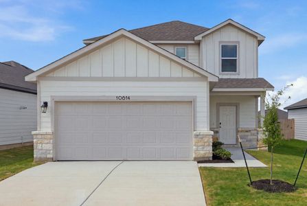 New construction Single-Family house 10614 Justify Ln, Buda, TX 78610 plan Hampton - image